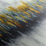 Abstract 157 Canvas Art 18" x 24" / 45 x 60 cm / Black