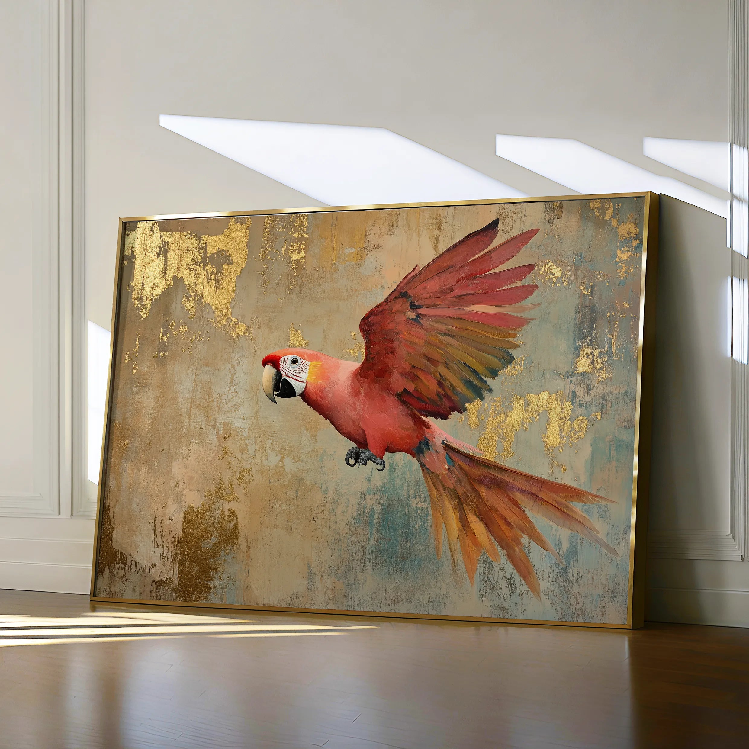 Animals 157 Canvas Art 18" x 24" / 45 x 60 cm / Black