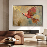 Animals 157 Canvas Art 18" x 24" / 45 x 60 cm / Black