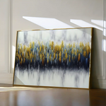 Abstract 157 Canvas Art 60 x 40 cm / Black