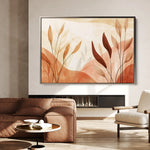 Boho 157 Canvas Art 18" x 24" / 45 x 60 cm / Black