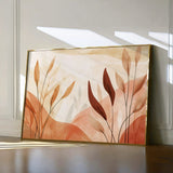 Boho 157 Canvas Art 18" x 24" / 45 x 60 cm / Black