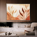 Boho 157 Canvas Art 18" x 24" / 45 x 60 cm / Black