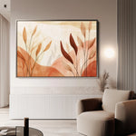 Boho 157 Canvas Art 18" x 24" / 45 x 60 cm / Black