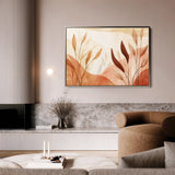 Boho 157 Canvas Art 18" x 24" / 45 x 60 cm / Black