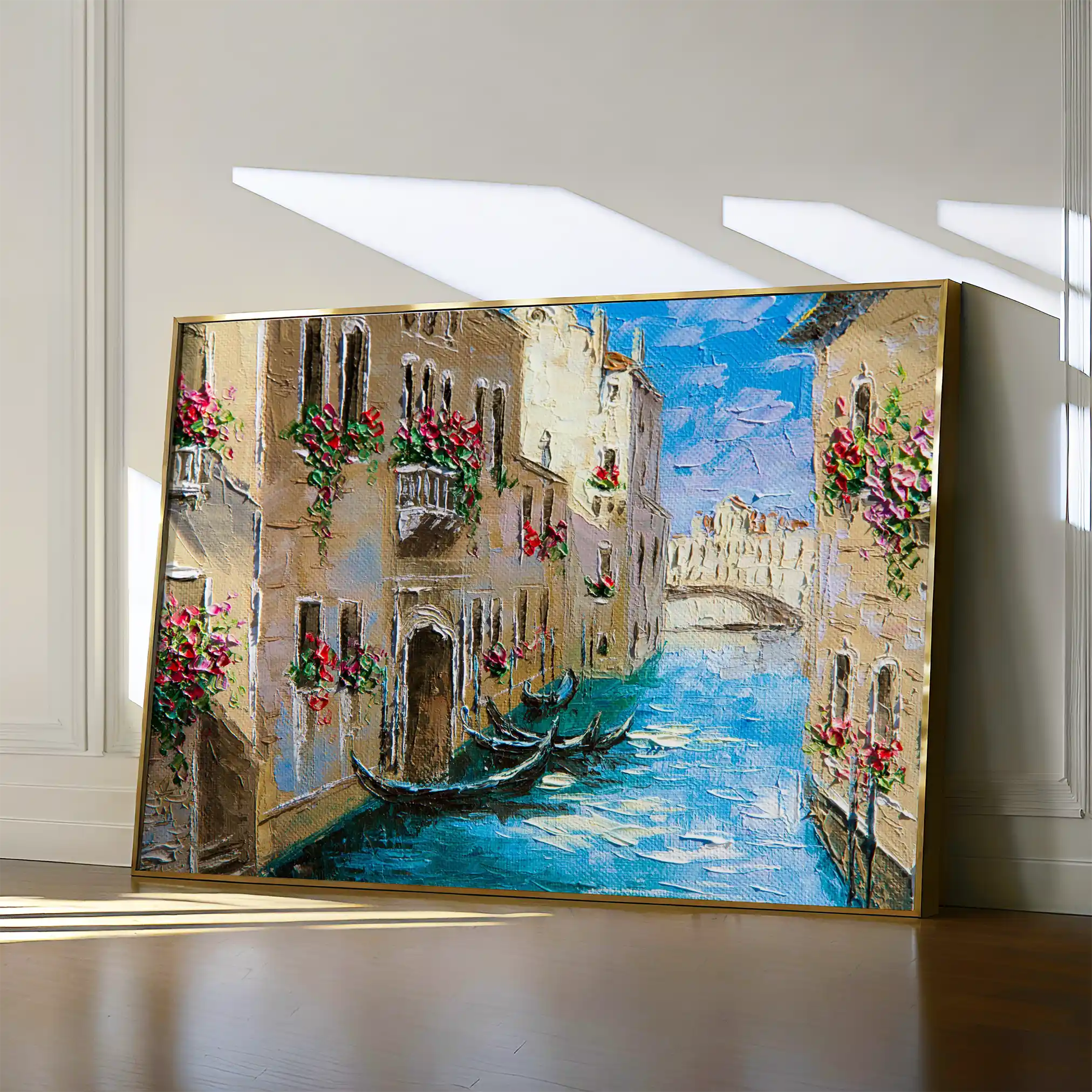 Landscape 157 Canvas Art 60 x 40 cm / Black