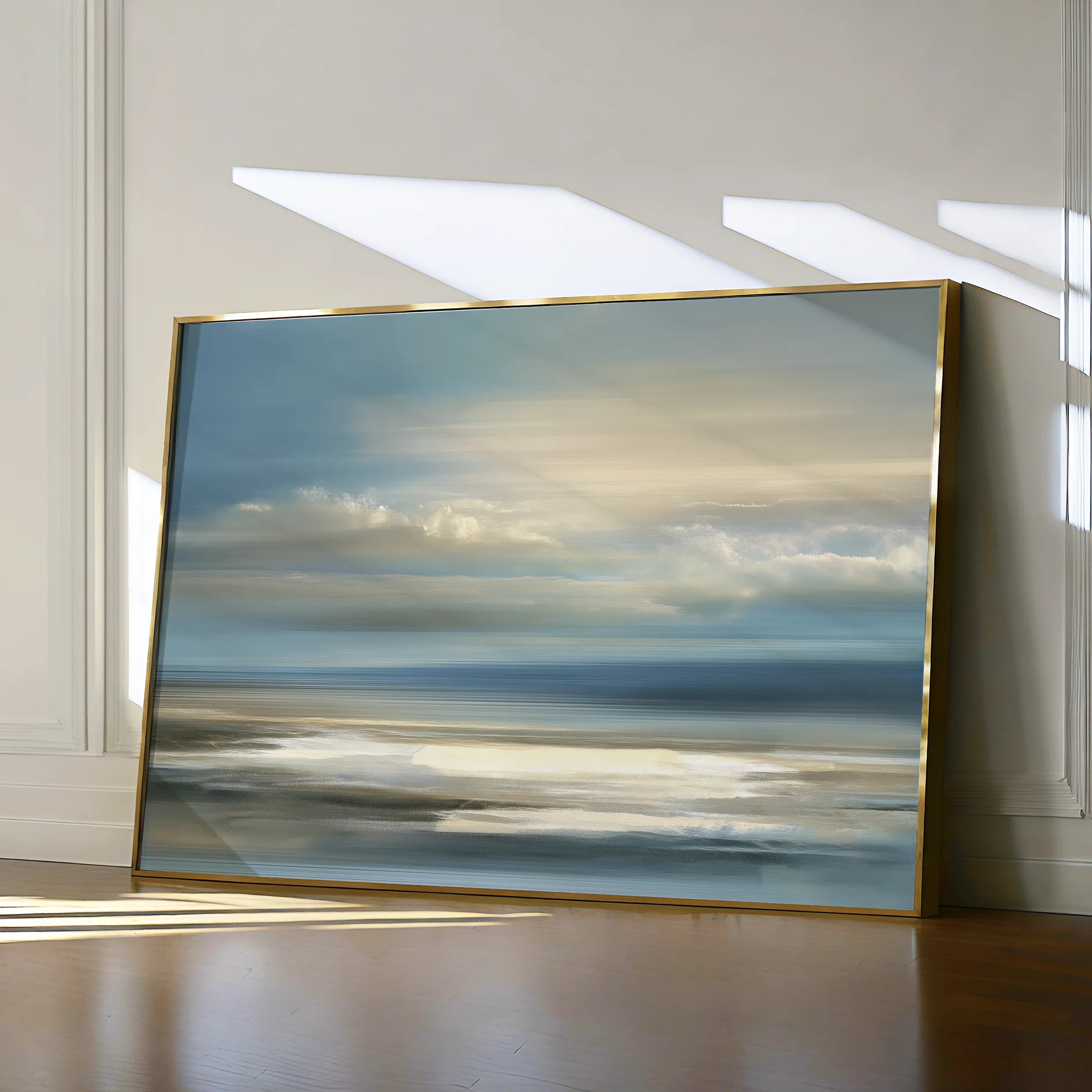 Abstract 1570 Canvas Art 18" x 24" / 45 x 60 cm / Black