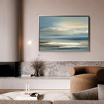 Abstract 1570 Canvas Art 60 x 40 cm / Black