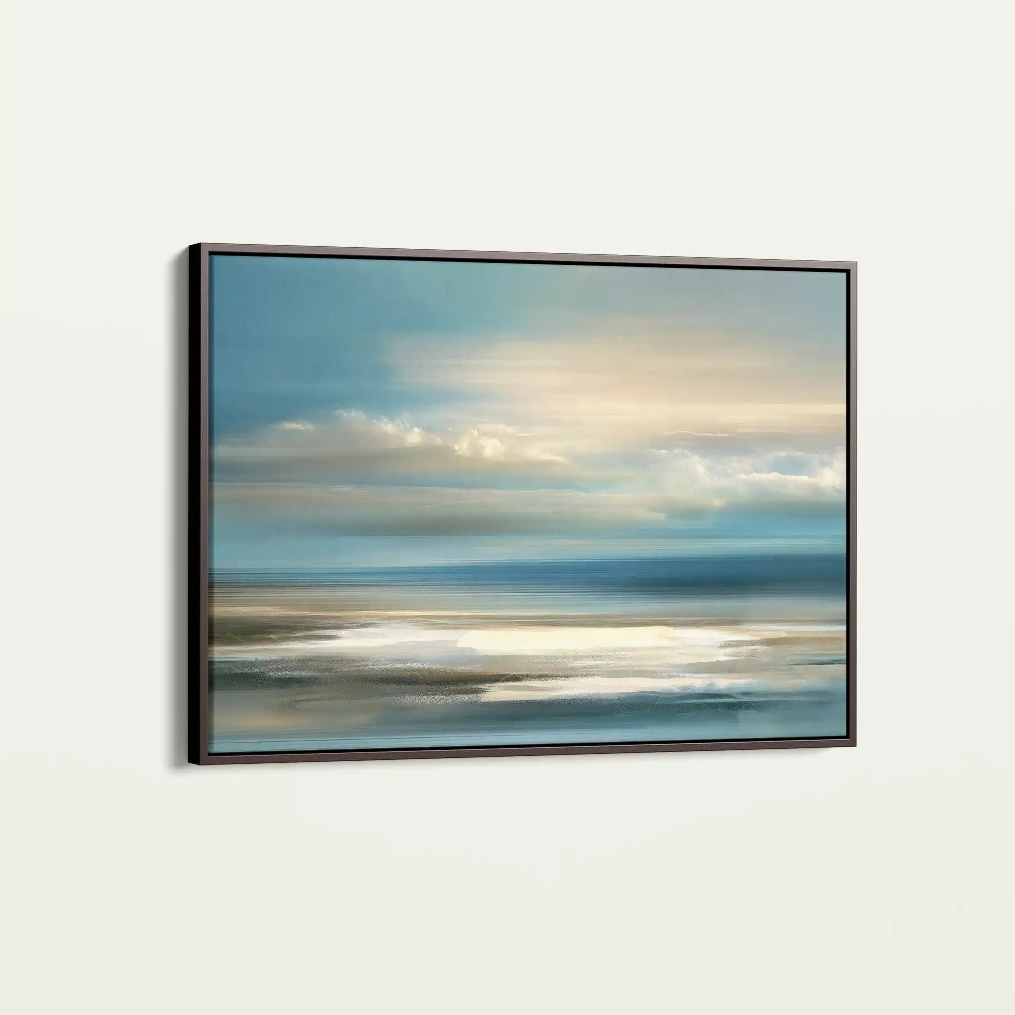 Abstract 1570 Canvas Art 60 x 40 cm / Black