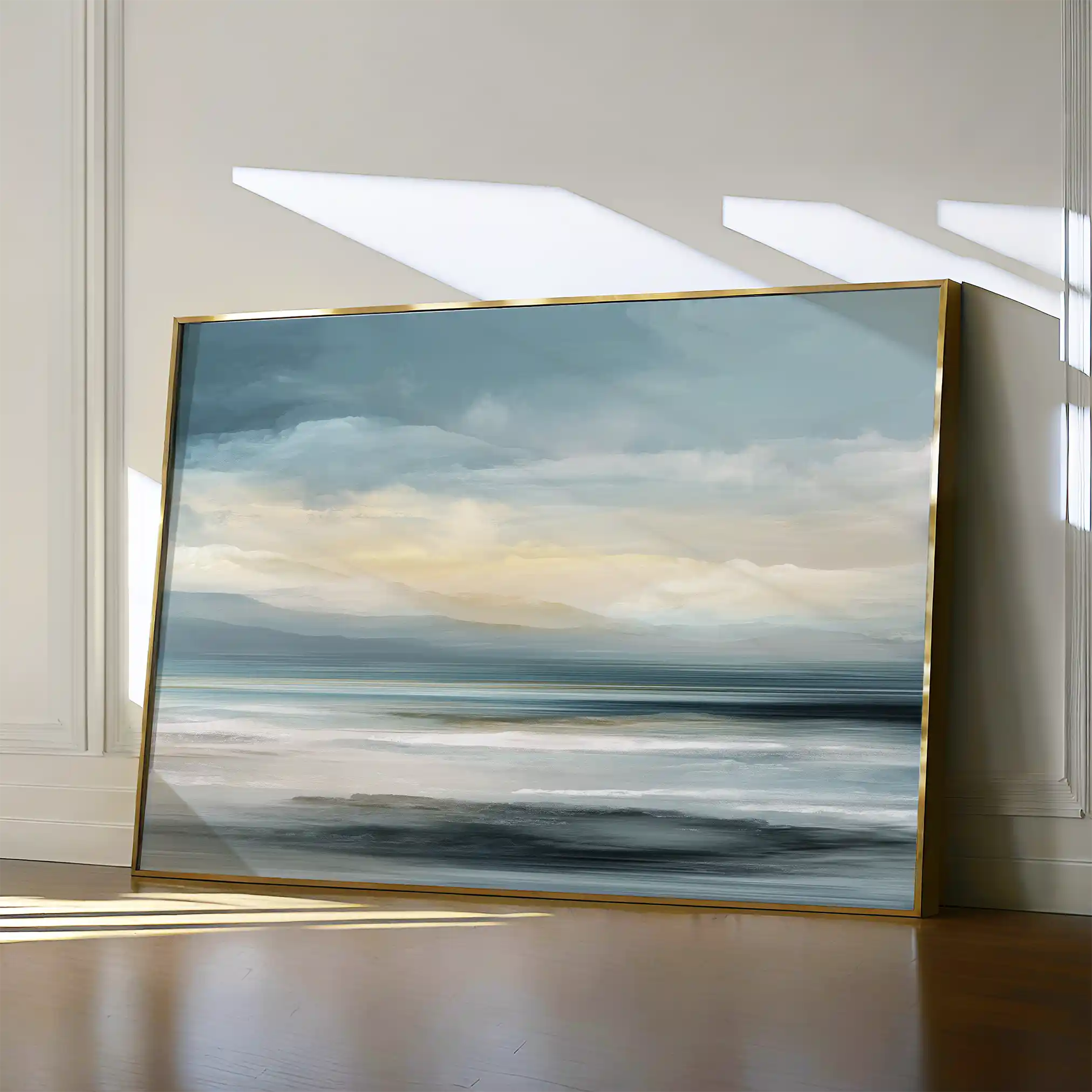 Abstract 1571 Canvas Art 60 x 40 cm / Black