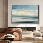 Abstract 1571 Canvas Art 60 x 40 cm / Black