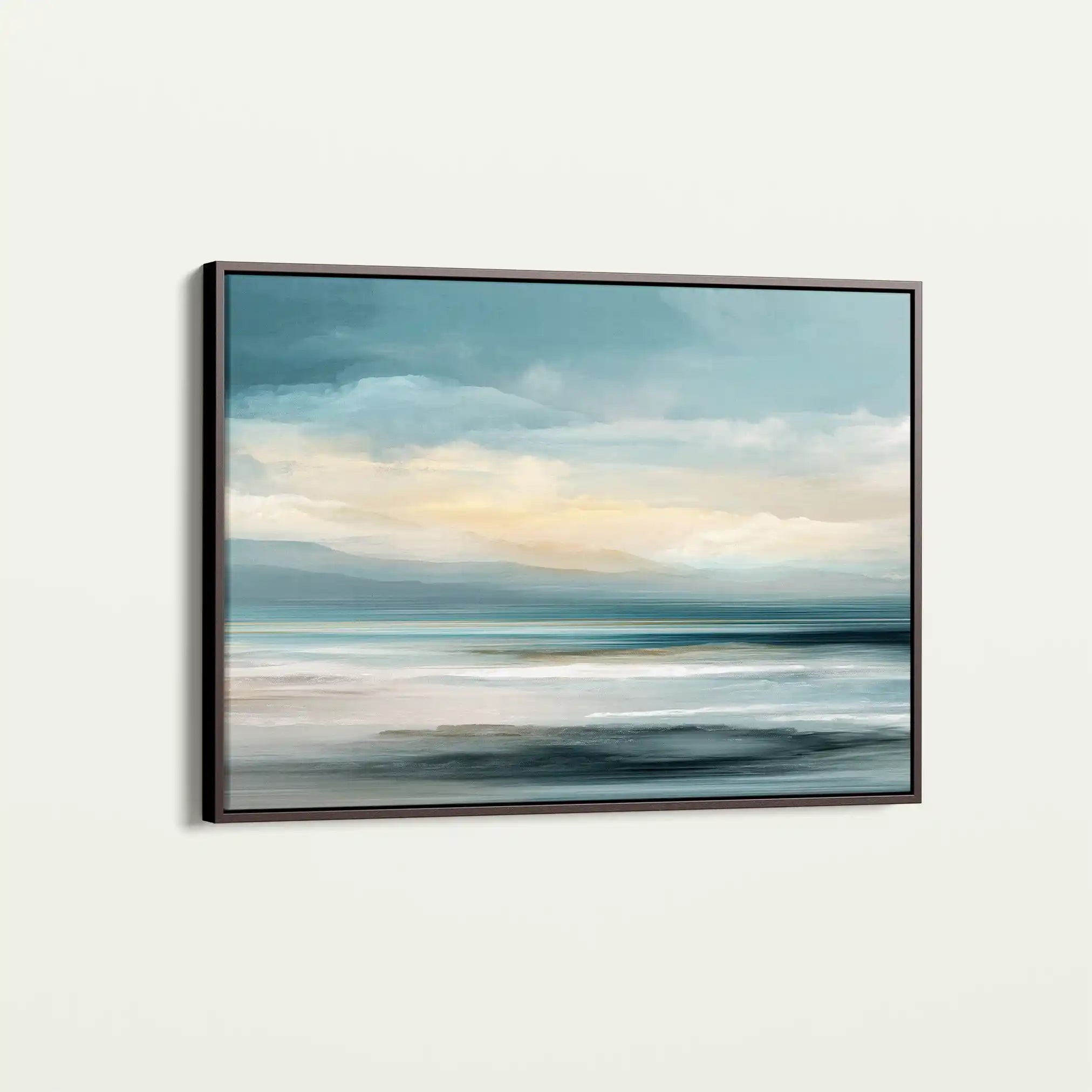 Abstract 1571 Canvas Art 60 x 40 cm / Black