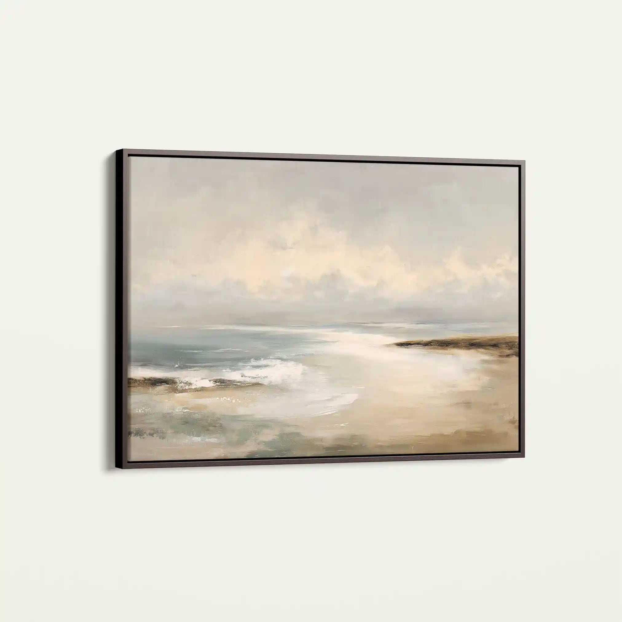 Abstract 1573 Canvas Art 60 x 40 cm / Black