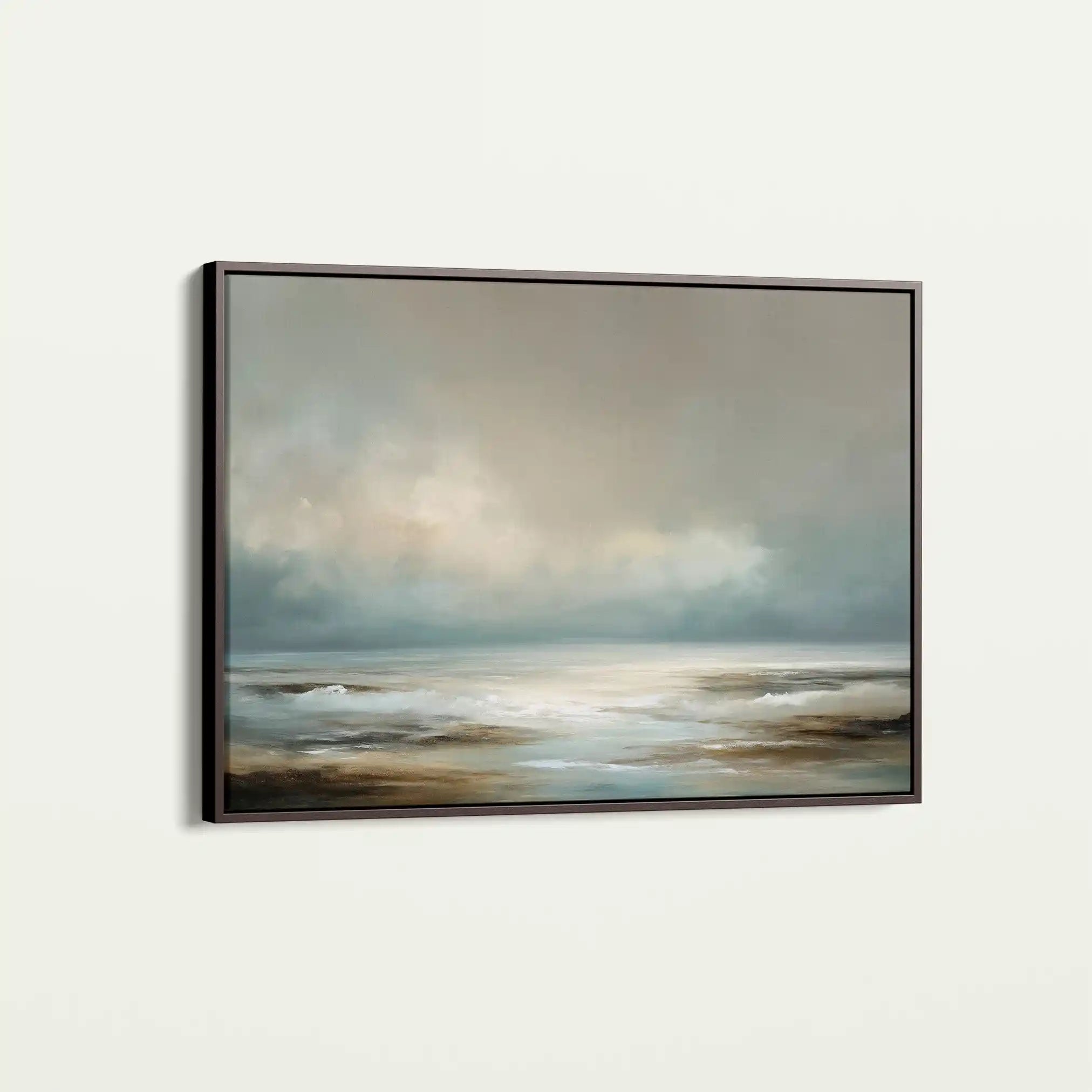 Abstract 1574 Canvas Art 60 x 40 cm / Black