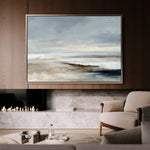 Abstract 1575 Canvas Art 18" x 24" / 45 x 60 cm / Black