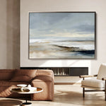 Abstract 1575 Canvas Art 60 x 40 cm / Black