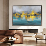 Abstract 1576 Canvas Art 18" x 24" / 45 x 60 cm / Black