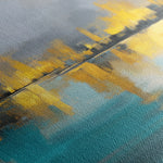 Abstract 1576 Canvas Art 18" x 24" / 45 x 60 cm / Black
