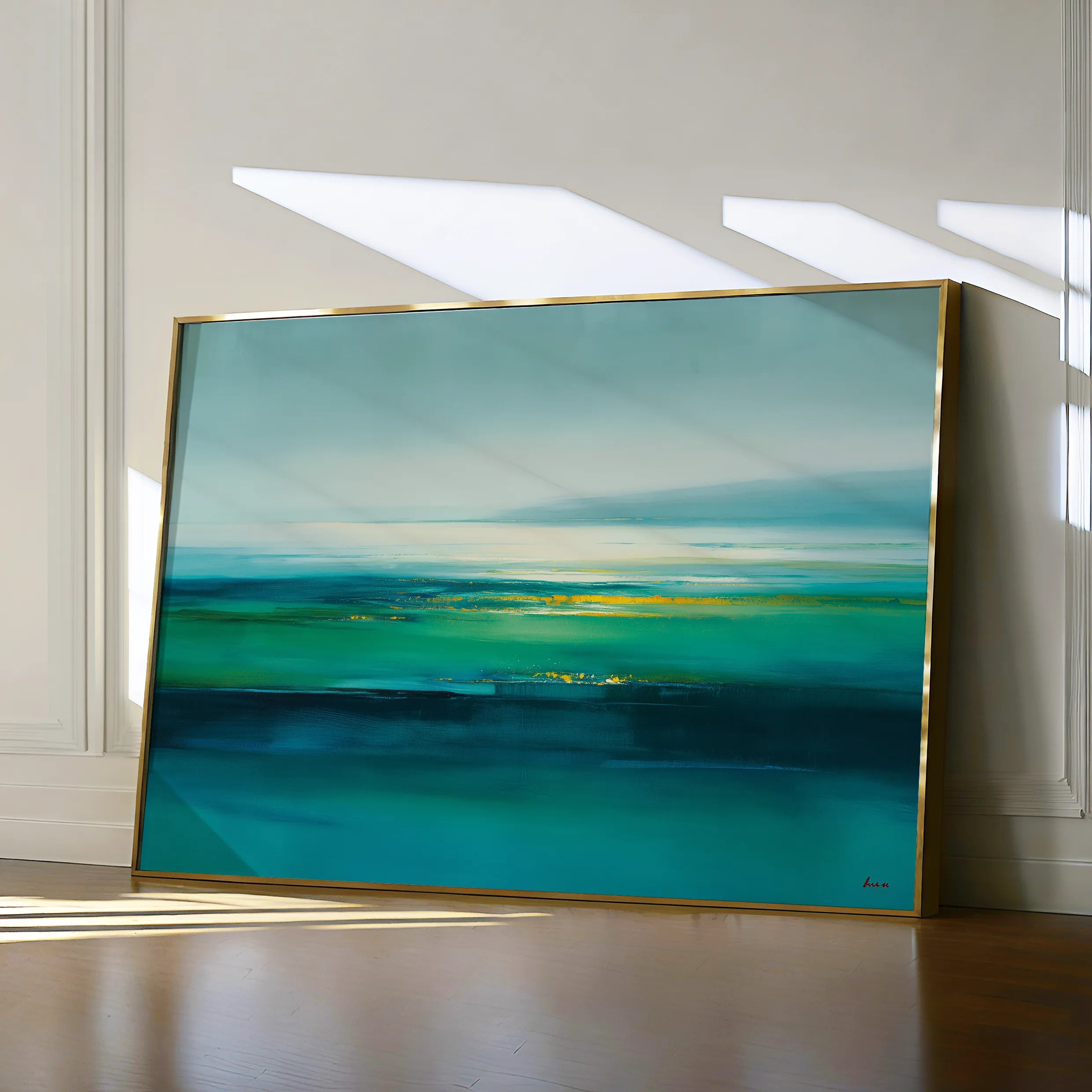 Abstract 1577 Canvas Art 18" x 24" / 45 x 60 cm / Black