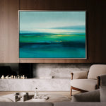Abstract 1577 Canvas Art 18" x 24" / 45 x 60 cm / Black