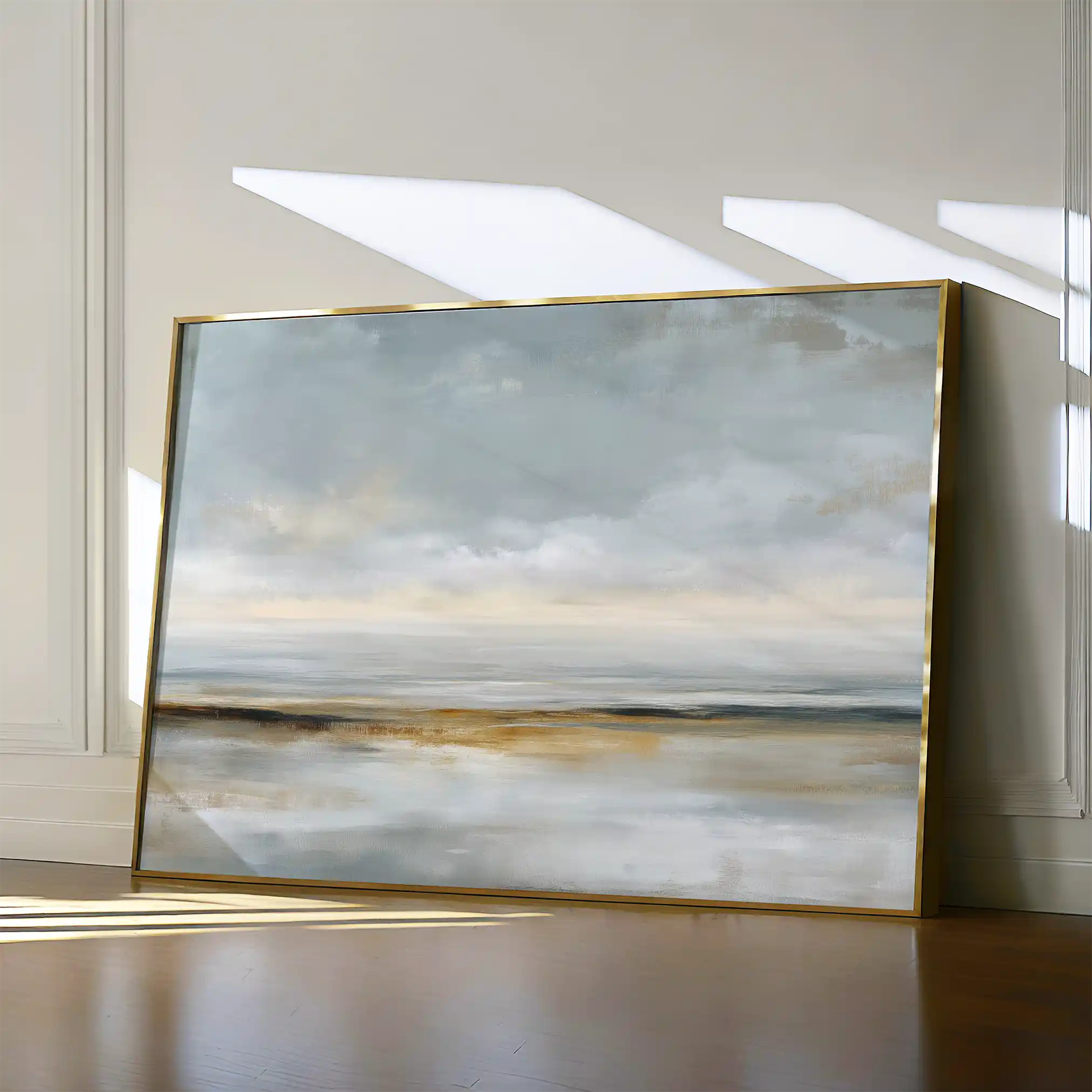 Abstract 1578 Canvas Art 18" x 24" / 45 x 60 cm / Black