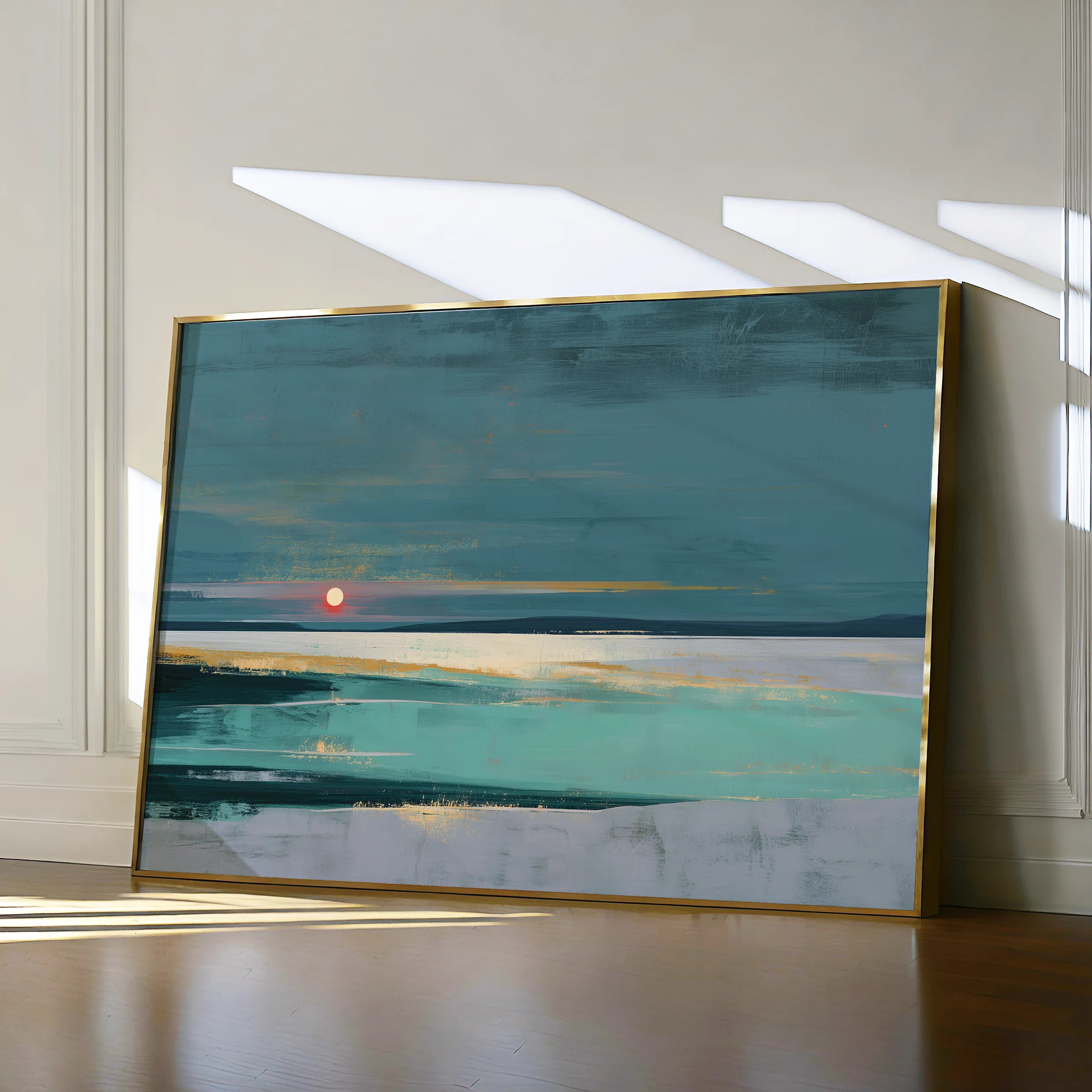 Abstract 1579 Canvas Art 18" x 24" / 45 x 60 cm / Black