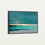 Abstract 1579 Canvas Art 18" x 24" / 45 x 60 cm / Black
