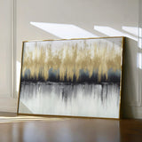 Abstract 158 Canvas Art 18" x 24" / 45 x 60 cm / Black