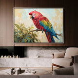 Animals 158 Canvas Art 18" x 24" / 45 x 60 cm / Black