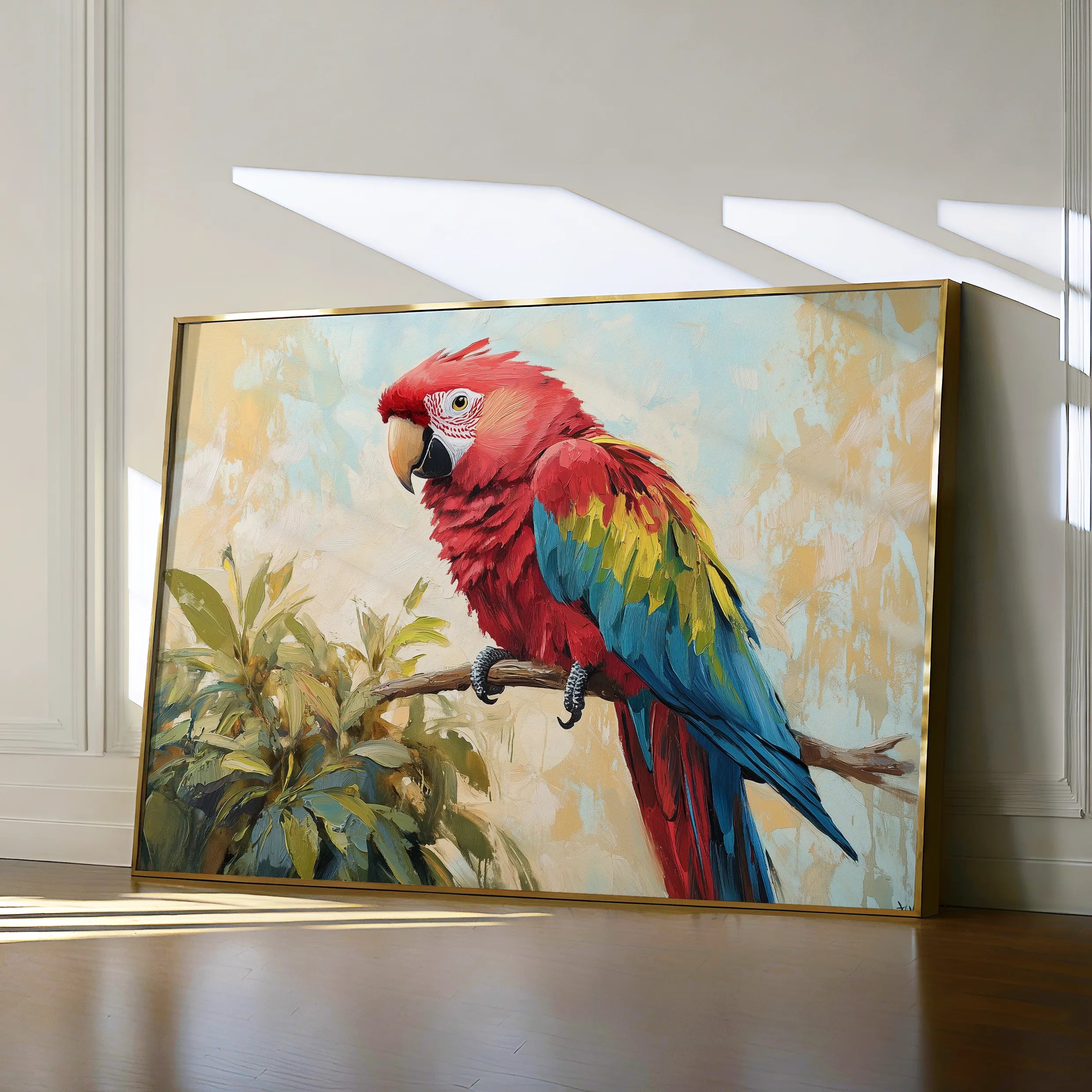 Animals 158 Canvas Art 18" x 24" / 45 x 60 cm / Black