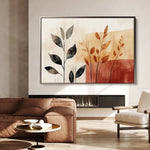 Boho 158 Canvas Art 18" x 24" / 45 x 60 cm / Black