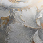Floral 158 Canvas Art 60 x 40 cm / Black