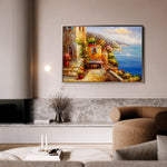 Landscape 158 Canvas Art 18" x 24" / 45 x 60 cm / Black
