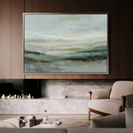 Abstract 1580 Canvas Art 18" x 24" / 45 x 60 cm / Black