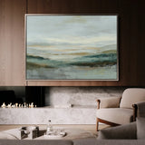 Abstract 1580 Canvas Art 18" x 24" / 45 x 60 cm / Black