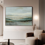 Abstract 1580 Canvas Art 18" x 24" / 45 x 60 cm / Black