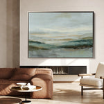 Abstract 1580 Canvas Art 18" x 24" / 45 x 60 cm / Black