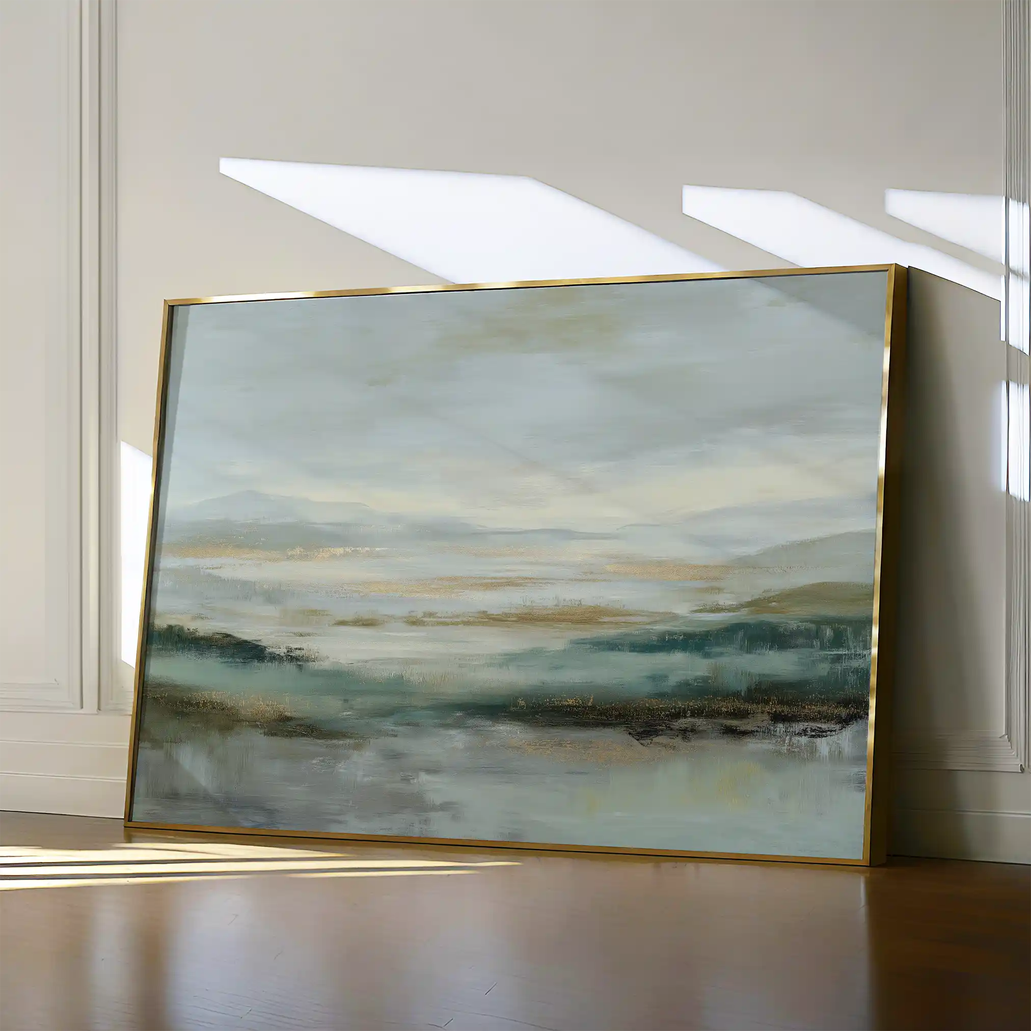 Abstract 1580 Canvas Art 60 x 40 cm / Black