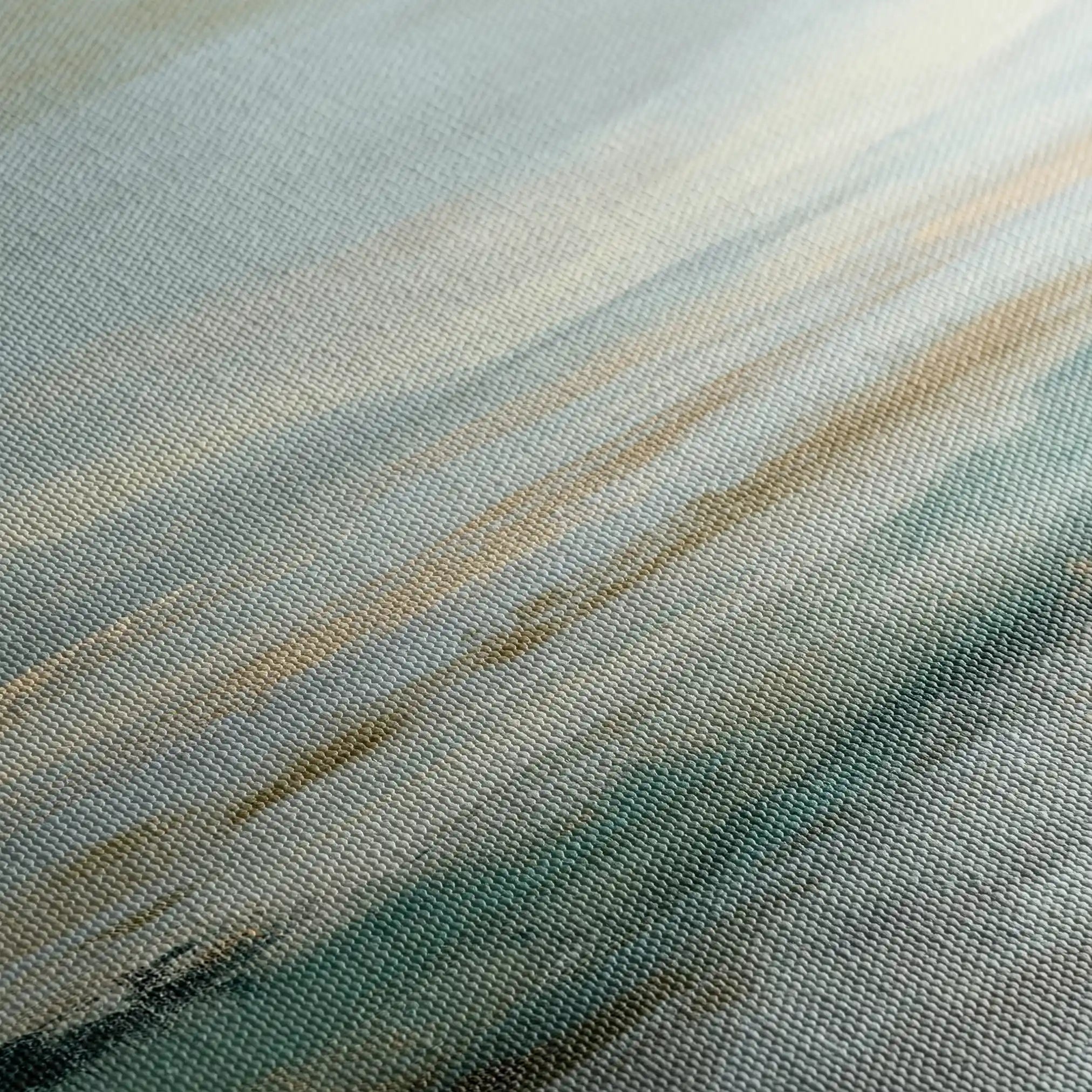 Abstract 1580 Canvas Art 60 x 40 cm / Black