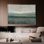 Abstract 1581 Canvas Art 18" x 24" / 45 x 60 cm / Black