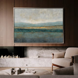 Abstract 1581 Canvas Art 18" x 24" / 45 x 60 cm / Black