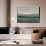 Abstract 1581 Canvas Art 18" x 24" / 45 x 60 cm / Black
