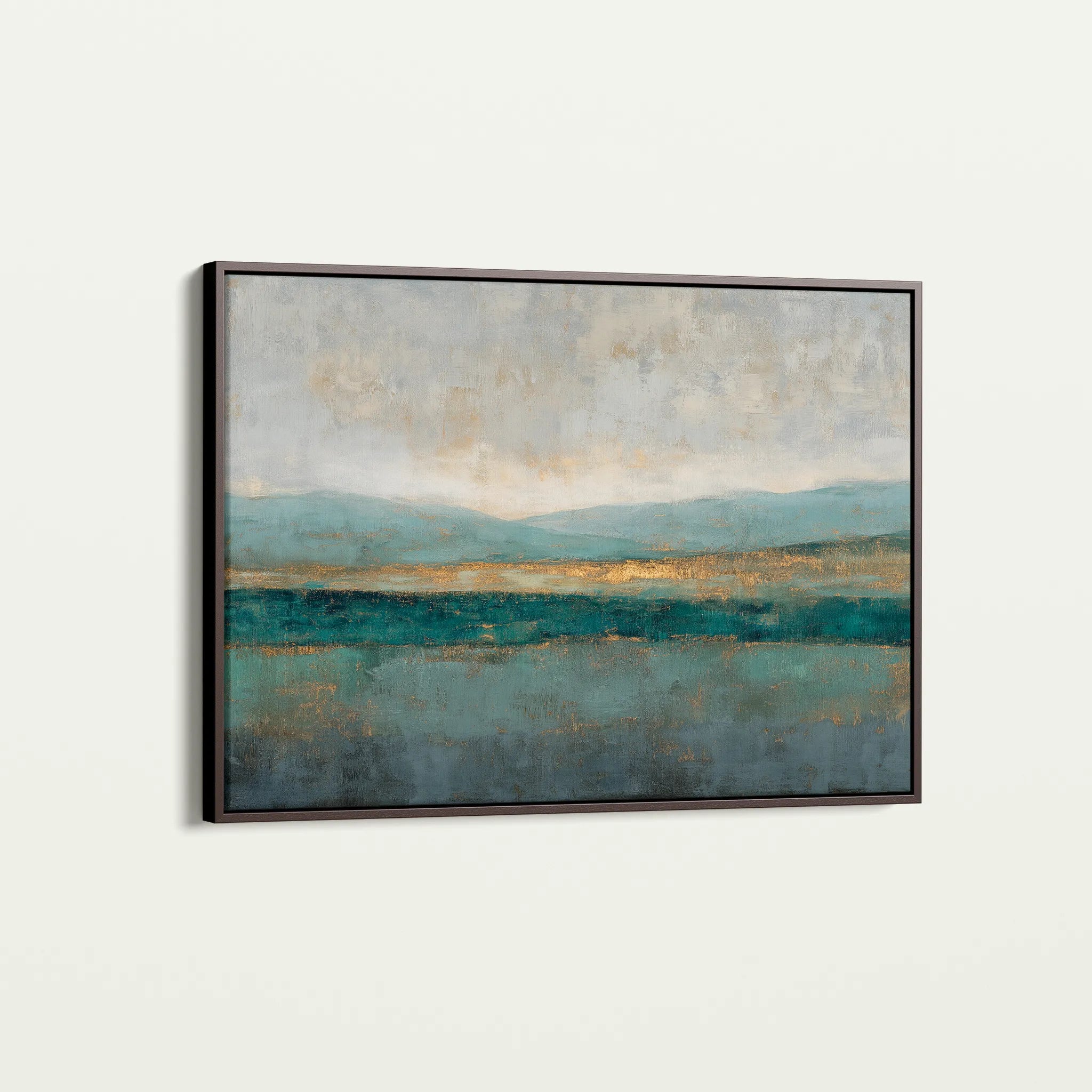 Abstract 1581 Canvas Art 18" x 24" / 45 x 60 cm / Black
