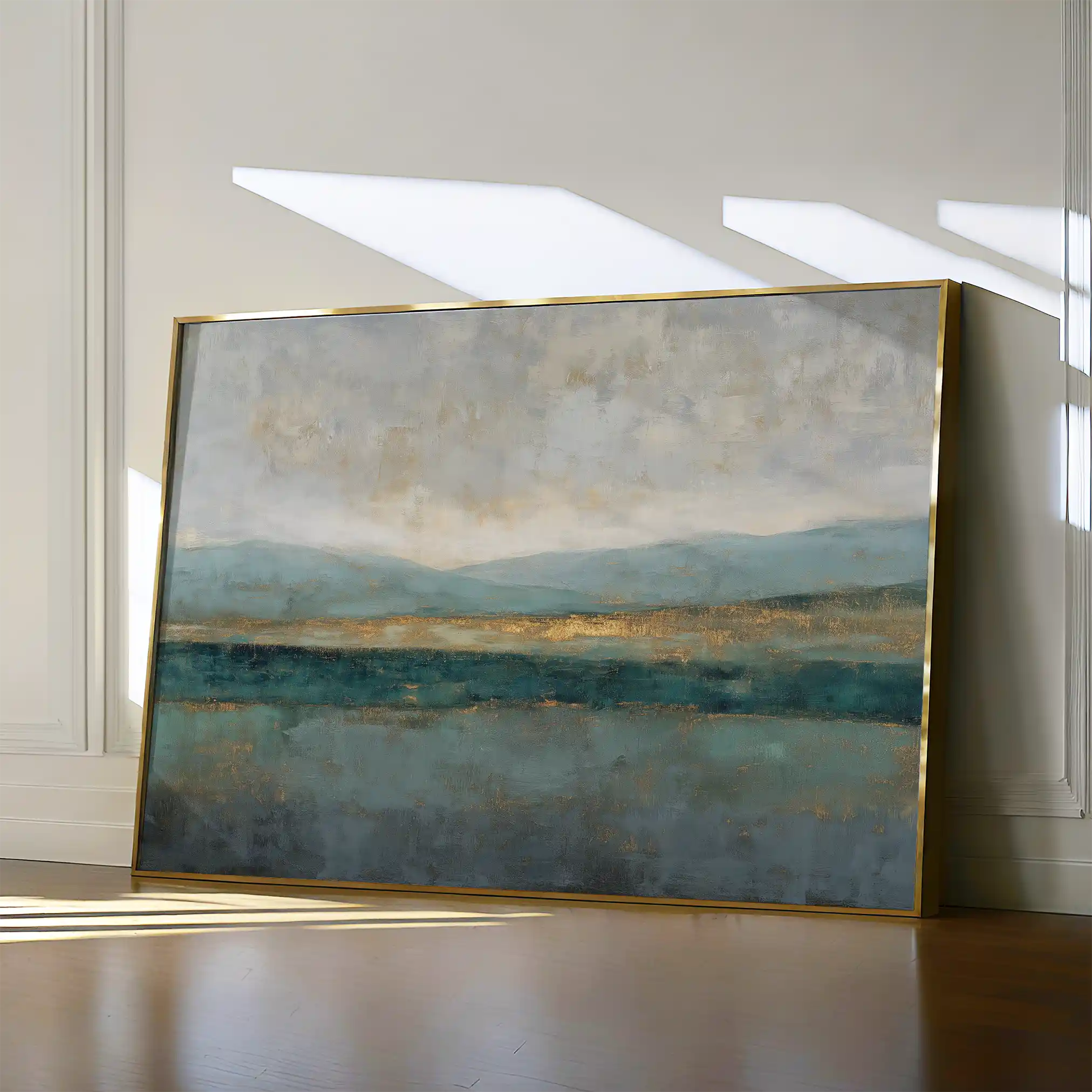 Abstract 1581 Canvas Art 60 x 40 cm / Black