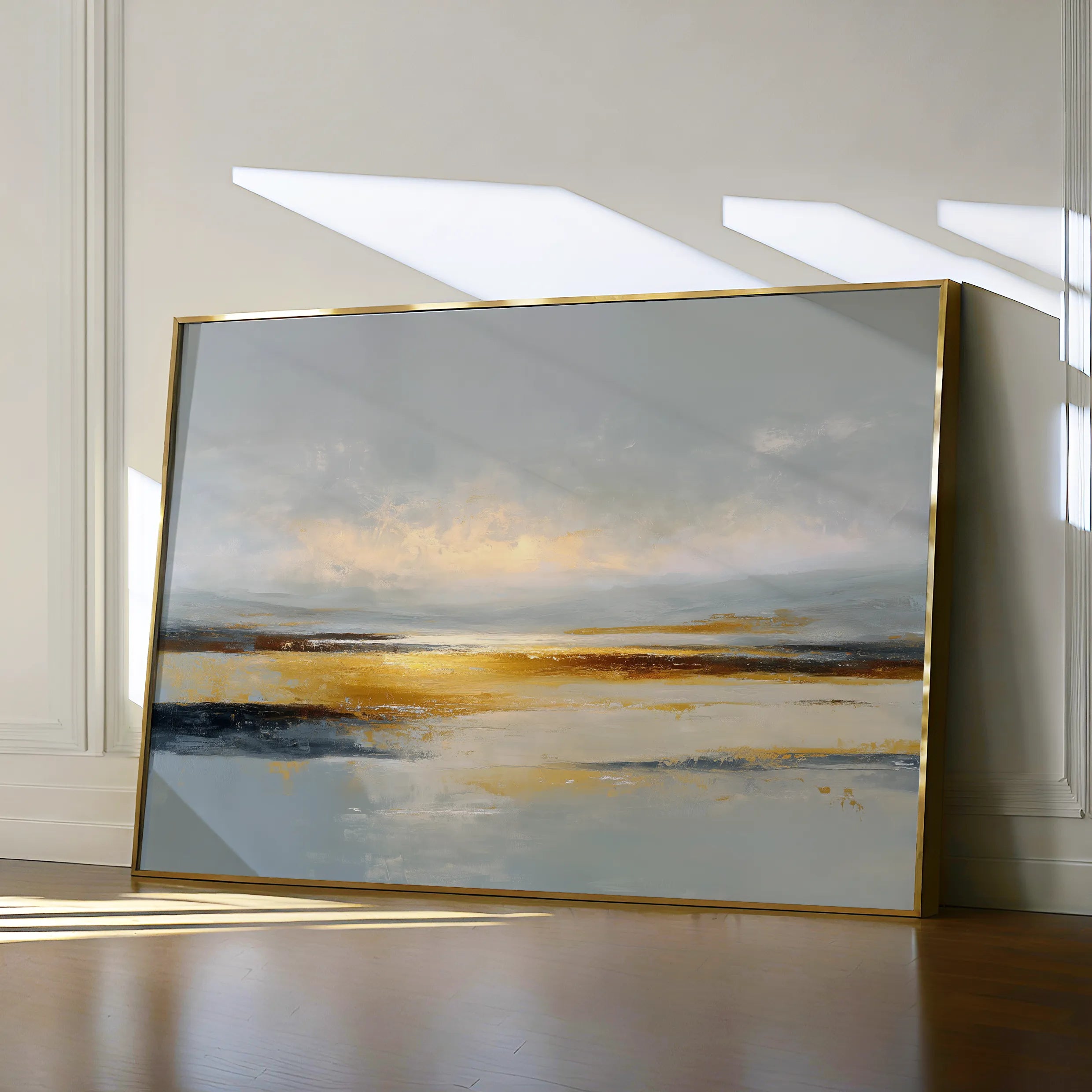 Abstract 1582 Canvas Art 18" x 24" / 45 x 60 cm / Black