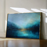 Abstract 1583 Canvas Art 18" x 24" / 45 x 60 cm / Black