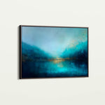 Abstract 1583 Canvas Art 18" x 24" / 45 x 60 cm / Black