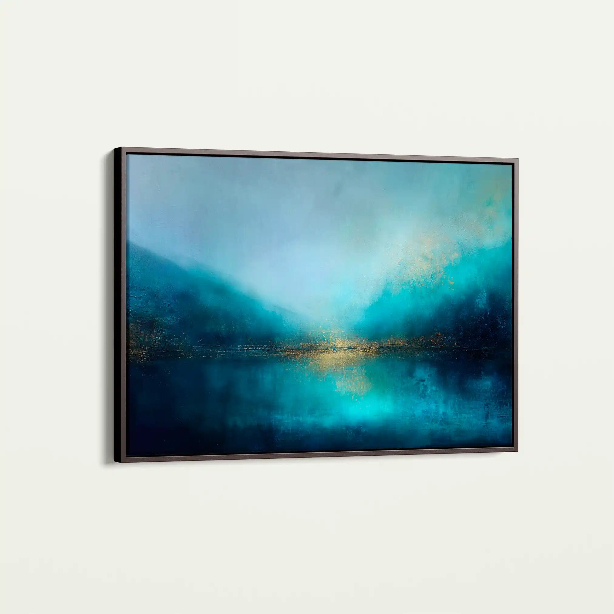 Abstract 1583 Canvas Art 60 x 40 cm / Black