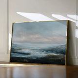 Abstract 1584 Canvas Art 18" x 24" / 45 x 60 cm / Black