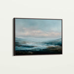 Abstract 1584 Canvas Art 18" x 24" / 45 x 60 cm / Black